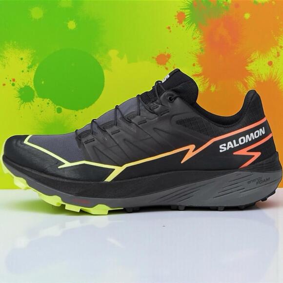 $139 SALMON Thundercross Men’s 10 Trail Running Shoes Black 472954 main image 4